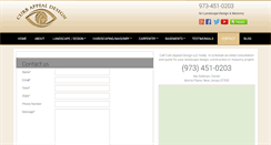 Desktop Screenshot of curbappealdesign.biz
